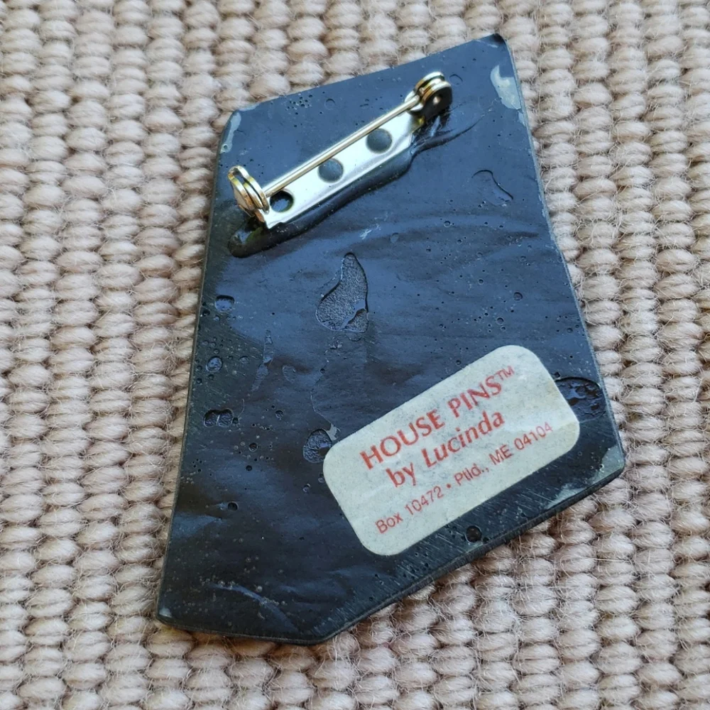 Vintage House Pins by Lucinda